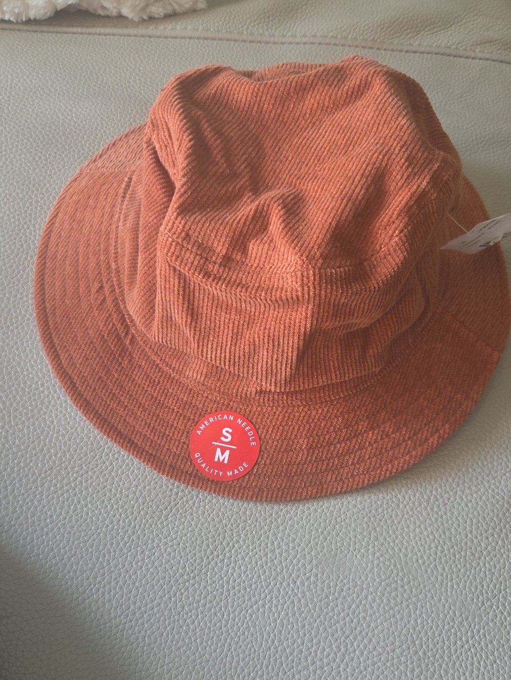 American Needle Corduroy Bucket Hat in Rust